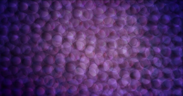 4K深紫色带圆点的抽象动画. — 图库视频影像