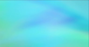 4K döngü açık mavi, yeşil video örneği.