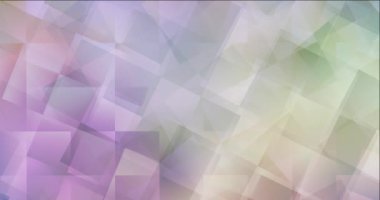 Eşkenar dörtgenli 4K ışık çok renkli video görüntüsü.