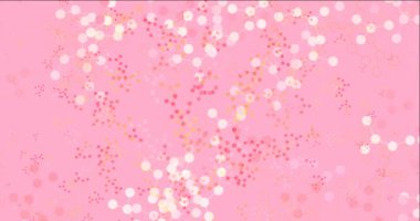 4K döngüsü koyu kırmızı, sarı video örneği ve yapay zeka kavramı.