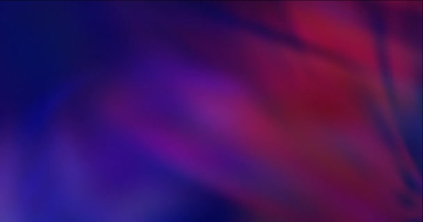 4K looping dark blue, red animated blur backgrounds. — Stock Video