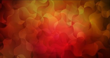 4K kıvrımlı koyu kırmızı, sarı hareket eden slayt gösterisi.