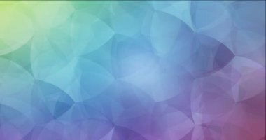 Dalgalı 4K ışık çok renkli video örneği.