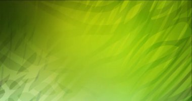 Açık yeşil 4K döngüsü, kıvrımlı çizgileri olan sarı video örneği.