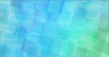 4K döngü açık mavi, dikdörtgen biçiminde yeşil video örneği.