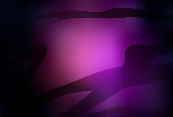 Dark Purple Vector Brillante Diseño Abstracto Una Elegante Ilustración Brillante — Vector de stock