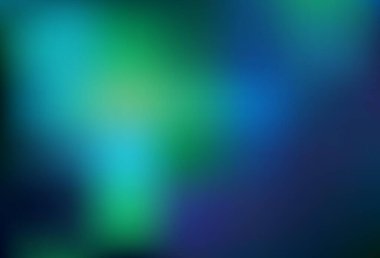 Açık yeşil vektör parlak dokuyu bulanıklaştırdı. Parlak renkli bir illüstrasyon. Tasarımlar için arka plan.