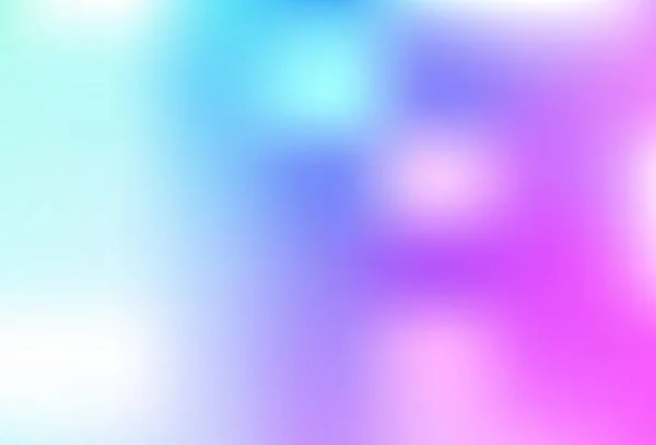 Hellrosa Blauer Vektor Verschwommen Und Farbiges Muster Leuchtend Bunte Illustration — Stockvektor