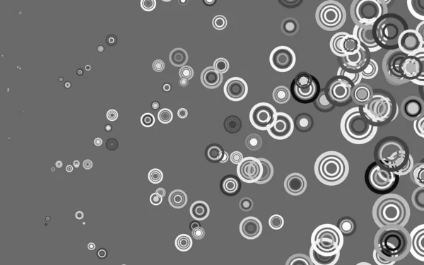 Hellgrauer Vektorhintergrund Mit Flecken Glitzernde Abstrakte Illustration Mit Verschwommenen Regentropfen — Stockvektor