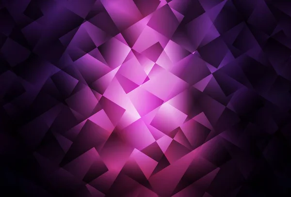 Dark Pink Vector Template Rhombus Decorative Design Abstract Style Rectangles — Stock Vector