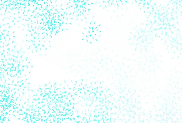 Açık mavi, yeşil vektör yapraklı zarif duvar kağıdı. Doğal yaprağı olan zarif, parlak bir illüstrasyon. Web siteniz için Doodle tasarımı.