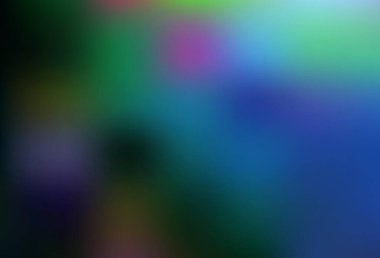 Koyu mavi, yeşil vektör soyut bulanık arkaplan. Görüntü tarzında tamamen yeni bir renkli çizim. Marka kitabınız için yeni biçim tasarımı.