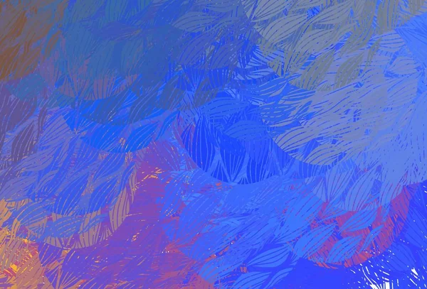 Rastgele biçimlerde ışık çok renkli vektör deseni. Renkli rastgele şekillerle modern soyut illüstrasyon. Kartvizitiniz için modern tasarım.