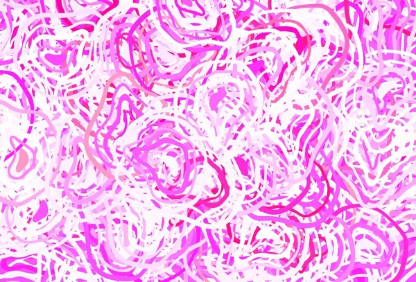 Açık Mor, Memphis şekilli pembe vektör arkaplan. Soyut tarzda rengarenk gradyan şekilleri olan bir resim. İşiniz için en iyi akıllı tasarım.