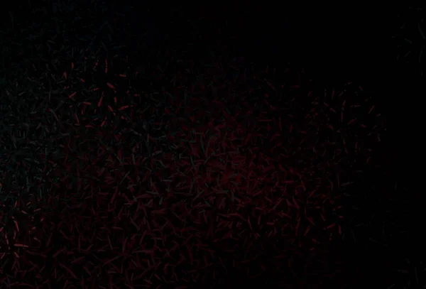 Темно Синий Красный Векторный Рисунок Острыми Линиями Сияющая Цветная Иллюстрация — стоковый вектор
