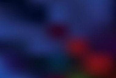 Koyu mavi, sarı vektör modern zarif arka plan. Soyut ve gradyan renkte renkli çizimler. Web siteniz için bulanık tasarım.