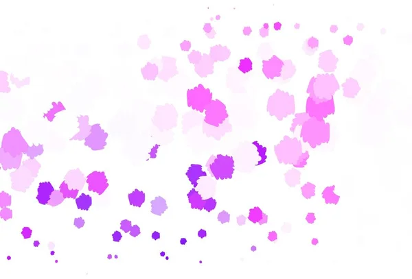 Texture Vectorielle Violet Clair Rose Avec Des Formes Abstraites Illustration — Image vectorielle