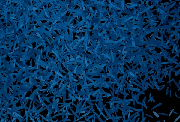 Tekrarlanan çubuklarla koyu mavi vektör şablonu. Bulanık dekoratif tasarım basit bir şekilde çizgilerle. Güzel geçmişiniz için şablon.