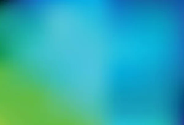 Синий Зеленый Размытый Фон Совершенно Новая Цветная Иллюстрация Размытом Стиле — стоковый вектор