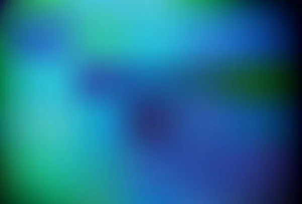 Σκούρο Μπλε Πράσινο Διάνυσμα Αφηρημένη Θολή Διάταξη Πολύχρωμη Απεικόνιση Αφηρημένο — Διανυσματικό Αρχείο