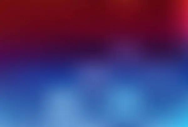 Світло Блакитний Червоний Вектор Абстрактний Розмитий Фон Елегантна Яскрава Ілюстрація — стоковий вектор