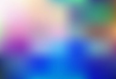 Açık mavi, sarı vektör renkli soyut arkaplan. Soyut renkli gradyan çizimi. Marka kitabı için zarif bir arkaplan.