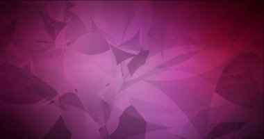 4K soyut formlarla koyu pembe video örneği döngüsü.