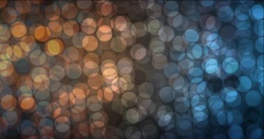 4K koyu mavi, benekli sarı video örneği.