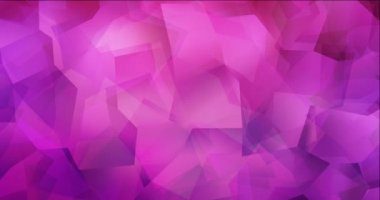 4K açık mor, pembe çokgen video örneği.