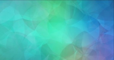 4K açık mavi, çizgileri ve dalgaları olan yeşil video görüntüleri.