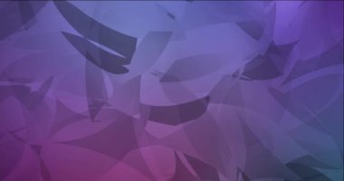 4K açık mor, Memphis şekilli pembe video..