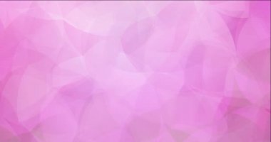 Soyut şekilli açık pembe animasyon 4K döngüsü.
