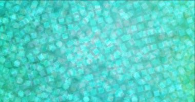 4K döngü açık yeşil animasyon kare biçiminde.