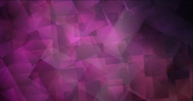 4K çokgen biçiminde koyu pembe görüntü döngüsü.