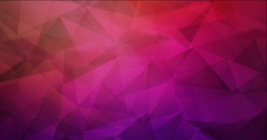 4K koyu pembe, sarı çokgen video örneği.