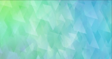 4K açık mavi, dikdörtgenli yeşil akış videosu.