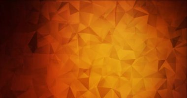 4K çokgen malzemelerle koyu kırmızı video döngüsü.