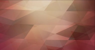4K döngü açık kırmızı, eşkenar dörtgen ile soyut sarı animasyon.
