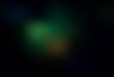 Koyu mavi, yeşil vektör soyut arkaplan. Soyut renkli gradyan çizimi. İşiniz için yeni tasarım.