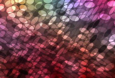 Çember şekilli koyu renkli vektör düzeni. Bulanık yağmur damlaları olan soyut bir çizim. Reklamlar, broşürler için desen.