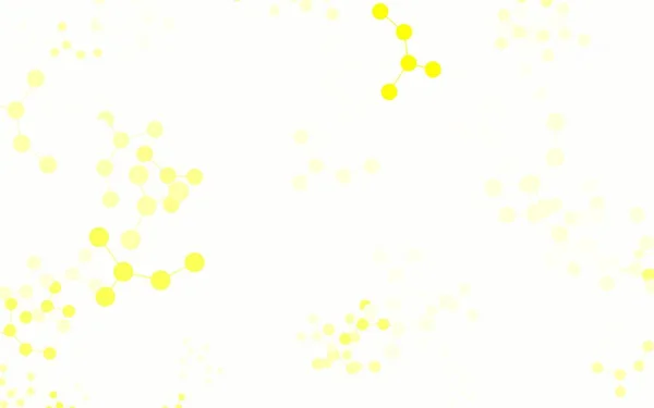Světle Zelená Žlutá Vektorová Textura Koncepcí Umělé Inteligence Abstraktní Ilustrace — Stockový vektor