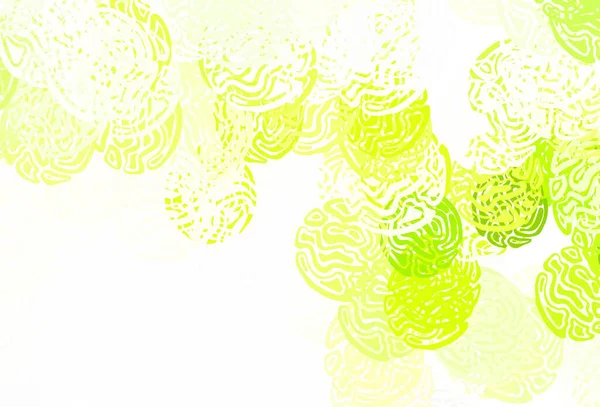 Açık yeşil, soyut şekilli kırmızı vektör dokusu. Modern tarzda değişen renkli kaotik formlar. Kartvizitiniz için modern tasarım.