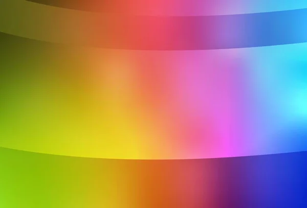Luz Multicolor Vector Abstracto Fondo Borroso Una Ilustración Color Completamente — Vector de stock