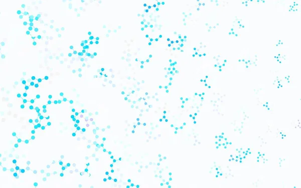 Fond Vectoriel Bleu Clair Avec Des Données Intelligence Artificielle Design — Image vectorielle