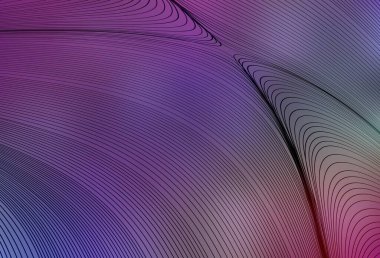 Wry çizgileri ile çok renkli vektör dokusu. Çağdaş gradyan soyut çizgileri olan çizimler. Marka kitabı için şık bir desen.