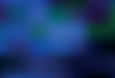 Koyu mavi vektör soyut parlak şablonu bulanıklaştırdı. Renkli soyut çizimler ve gradyan. Marka kitabı için zarif bir arkaplan.