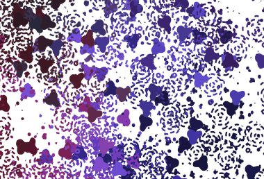 Açık Mor, soyut şekilli pembe vektör arkaplan. Soyut gradyan şekilli basit renkli çizimler. Kartvizitiniz için modern tasarım.