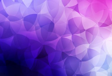 Açık Mor, rastgele şekilli pembe vektör deseni. Renkli rastgele şekillerle modern soyut illüstrasyon. Duvar kağıtları için zarif tasarım.