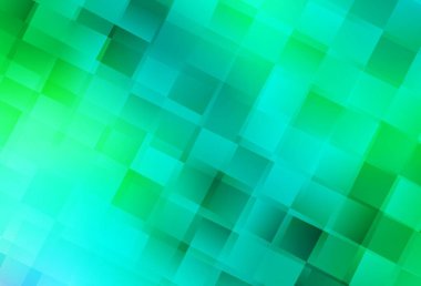 Açık yeşil vektör dokusu dikdörtgen biçiminde. Soyut arkaplanda dikdörtgenler ve renkli gradyanlar. İniş sayfası için modern şablon.