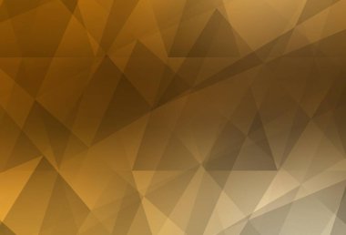 Light Orange vektörü soyut çokgen desen. Çokgen şekilli bir örnek. Cep telefonunun arka planının şablonu.